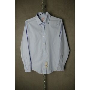 Brooks Brothers Light Blue Button Down Shirt Long Sleeve Oxford Size 6 NWT